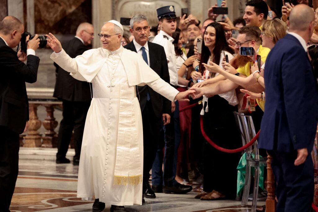 papa lav xiv. jubilej influencera