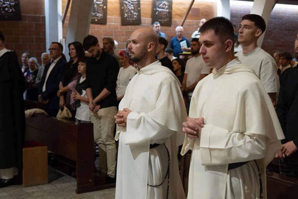 Zavjetovanje braće u crkvi i samostanu Kraljice svete krunice / Foto: dominikanci.hr