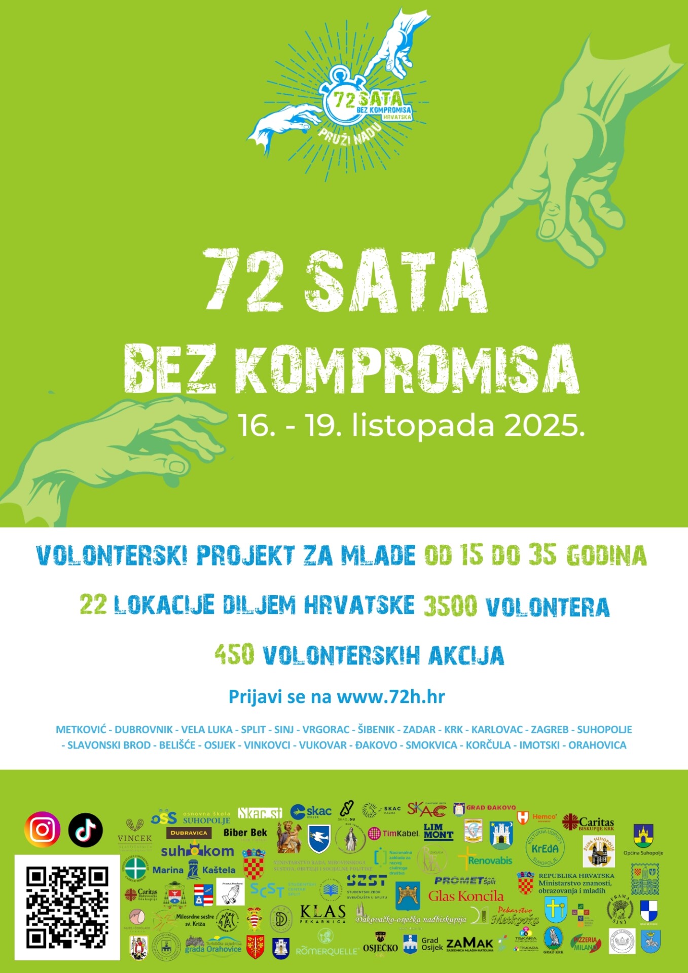 plakat 72 sata bez kompromisa