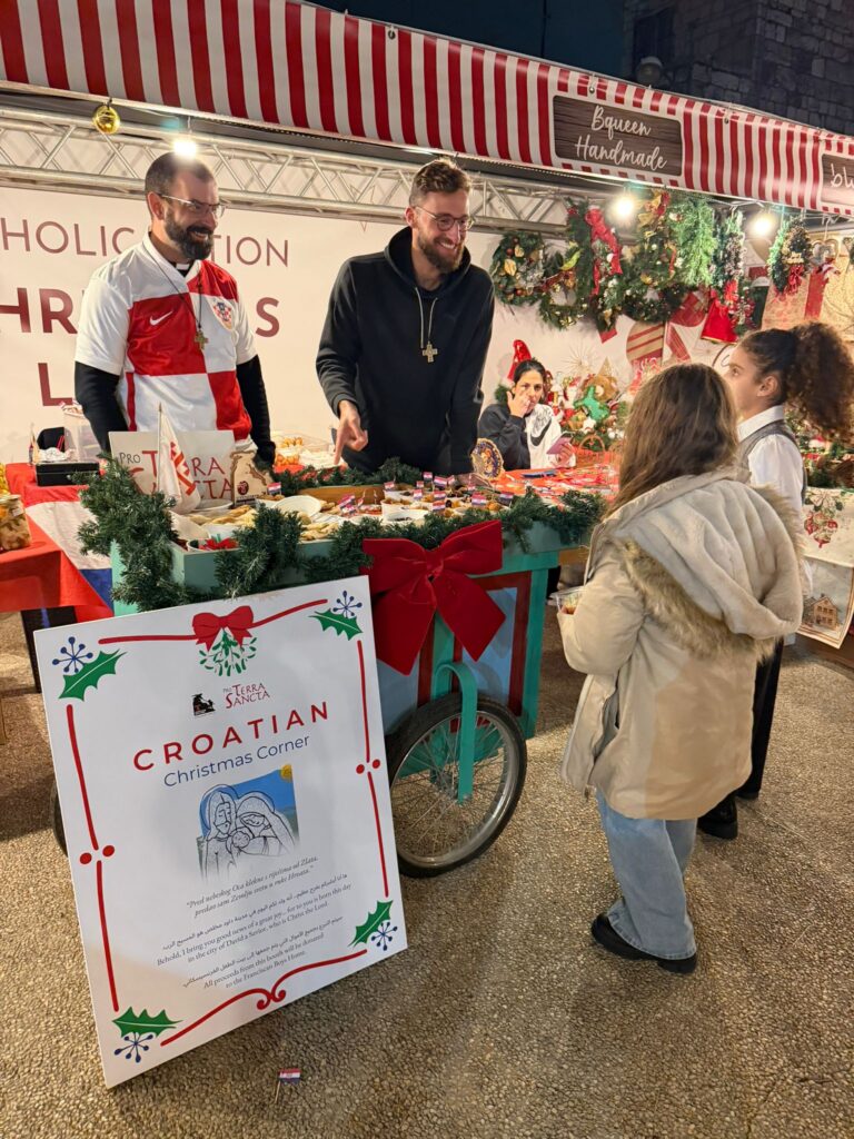Hrvati na božićnom sajmu u Betlehemu 