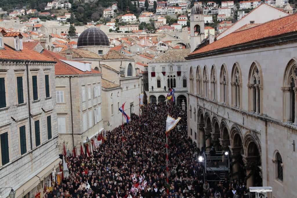 Festa sv. Vlaha 2026. u Dubrovniku - Stradun